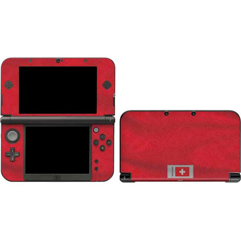 Switzerland Soccer Flag 3DS XL 2015 Skin
